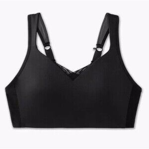 Brooks Women's Drive Convertible Run Sports  Bra Black Sz 34B NWOT
